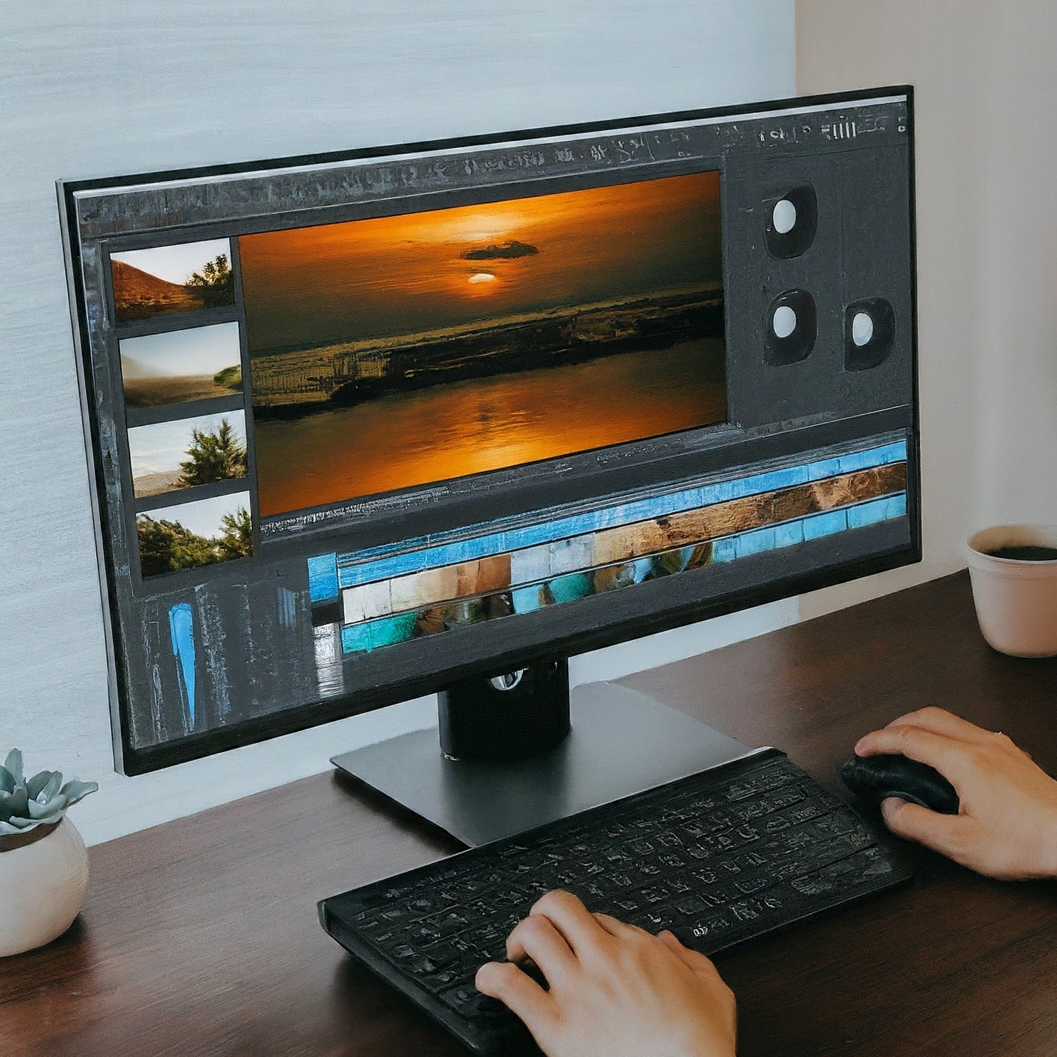 freelance video editor